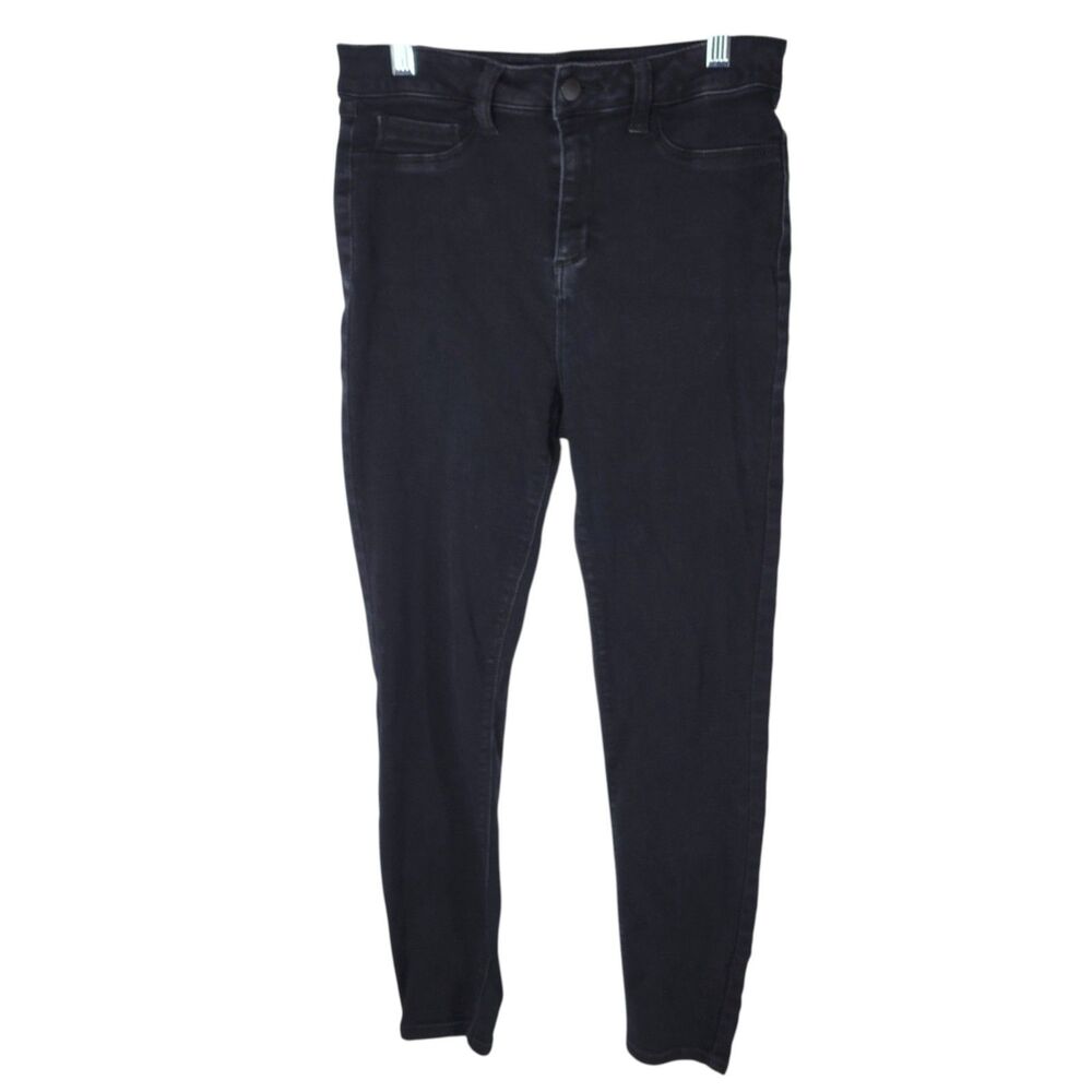 Thread & Others Womens Size 7 Black Solid Ankle Skinny Jeans